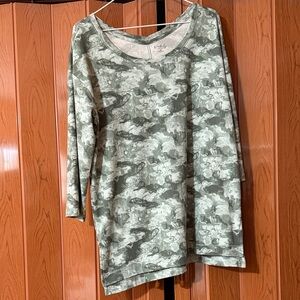 Studio Olive Camouflage Top